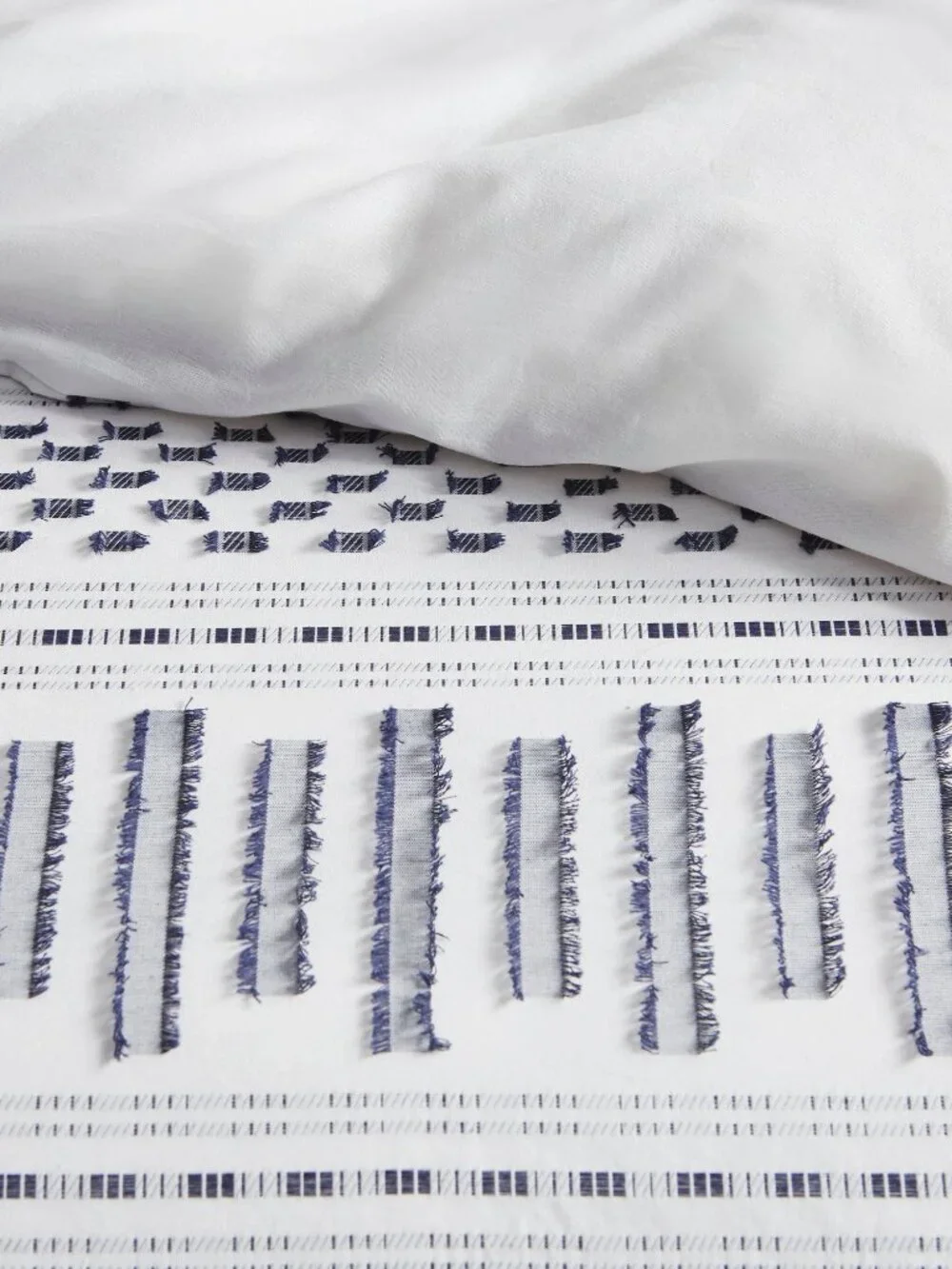 INK+IVY Rhea 100% Cotton Raised Pattern Comforter Mini Set - Charcoal - King NEW